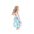 thumbnail image 2 of Robe Fille Bleue Papillon avec Poche Débardeur Robe Vintage 8 Ans, 2 of 6