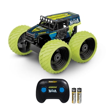 Motor Dayz 1:14 Scale Remote Control Vaughn Gittin, Jr. "Big Kahuna" Bronco 4x4 Monster Truck, Green, Child, Ages 6+