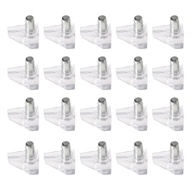 Miangastore Chevilles de Réglage de Cloison en Fer 120 Pcs 0.6x0.6 Po