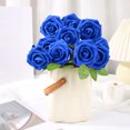 thumbnail image 1 of 25Pcs Realistic Foam Roses – Non-Fading Artificial Flowers with Stems for Wedding Bouquets, Valentine’s Decor & Bridal Shower Arrangements, 1 of 6