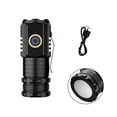 thumbnail image 2 of Boovnll Rechargeable Flashlights, Led Home Portable Small Mini Three-Eye Lamp Outdoor Strong Light Flashlight Rechargeable Super Bright Long-Range, Flashlights High Lumens, Flashlights, Flashlight, 2 of 9