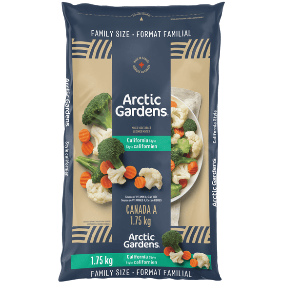 Arctic Gardens Mélange de Légumes Style Californien, Canada A 1.75kg
