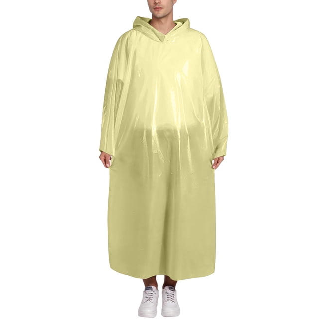Versatile Wraps for All Seasons Oversized Raincoat with Lace Design and Button Closure for Outdoor Activities and Casual