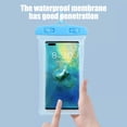thumbnail image 4 of Lisbinx Inflatable Phone Waterproof Pouch - Transparent Dry Bag with Air Cushion for Snorkeling (Ipx8) Clearance Items, 4 of 7