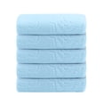 thumbnail image 2 of Big Savings! Five-Color Bear Embossed Face Towel, Soft and Absorbent Cleansing Bath Towel, Cute Bear Pattern Towel for Kids, Comfortable Towel for Facial and Bath Use, 2 of 5