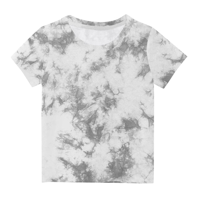 Mefallenssiah T-Shirts pour Enfants Manches Courtes T-Shirt Graphique Col Rond Crop top pour Filles et Garçons de 3 à 14 Ans