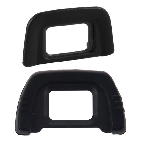 2 Pcs Black Rubber Wrapped Plastic Eyecup Eyepiece for , -20 & -21