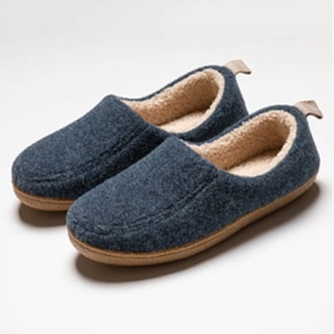 LSLJS Women's Cotton Slippers, Women Winter Casual Low Heel Solid Indoor Non-Slip Warm Short Plush Soft Velvet Shoes, Warm Home Slippers, Home Decor
