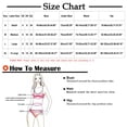 thumbnail image 2 of Cameland Ensembles de Bikinis pour Femmes, Couleur Unie, Mode Décontractée, à Larges Bretelles, Ajourés, 2 of 5