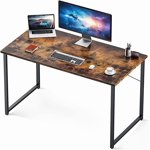 Study Computer Desk Table 32 inches 80cm Long 20 inches 50cm Wide Large Table Workstation for Home Office, Rustic Vintage 80x50 CM