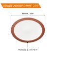 thumbnail image 2 of Uxcell Couvercles de Mise en Conserve, Couvercle de Pot Mason en Fer-Blanc, 50 Unités, Ouverture Régulière avec Date, Étanche, Convient au Rangement (Or), 2 of 6