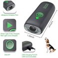 thumbnail image 3 of Anti Barking Device, Ultrasonic Dog Bark Control Device Handheld Anti Barking Deterrent Waterproof Stop Barking Dog Anti-bark Stopper Led Indicate Ind, 3 of 5
