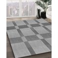 thumbnail image 3 of Ahgly Tapis Rond Lavable en Machine Intérieur Transitionnel Gris Nuage Gris, 3 Pieds Rond, 3 of 7