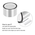 thumbnail image 4 of Unique Bargains Silver Tone Metalized Tape 2 Inch x 55 Yards Decor Tape for DIY, 4 of 4