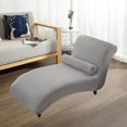 thumbnail image 4 of Housses de Chaise Longue Intérieure Housse Extensible pour Salon Chambre Gris, 4 of 8