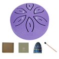 thumbnail image 1 of TISHITA Mini Tambour à Langue en Acier 3 Pouces 6 Notes pour Enfants Adultes Éducation Camping, 1 of 8