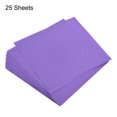 thumbnail image 3 of Unique Bargains 25 Sheets 8x8 Inch Origami Paper Double Sided Deep Purple Square Sheet for Art Craft Project, Beginners, 3 of 5