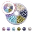 thumbnail image 2 of 1 Lot de 4mm Perles Rondes en Verre DIY Perles Colorées Perles d'Espacement Accessoires pour Fabrication de Bijoux DIY (Style Mixte 3, Environ 810 Pcs), 2 of 5