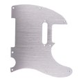 thumbnail image 3 of 2x Black/Silver 8 Hole Tele Guitar Pickguard Metal Pick Guard for Standard Pickguard Replacement, 3 of 5