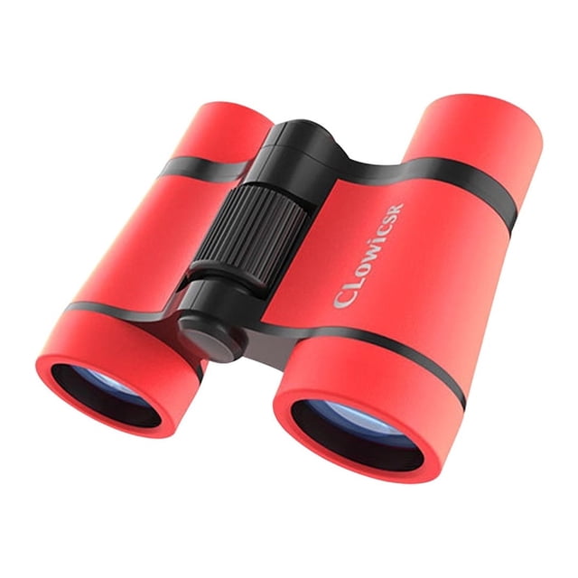 PRETXORVE Portable 4 Magnification Lens Binoculars for 3-7 Years Old Kids Telescope