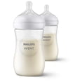 thumbnail image 1 of Philips Avent Natural Baby Bottle With Natural Response Nipple, Clear, 2x9oz Bottles, SCY903/02, 1 of 8