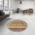 thumbnail image 3 of Ahgly Tapis d'Intérieur Rectangulaire Abstrait Châtaigne Rouge, 8 Pieds x 12 Pieds, 3 of 6
