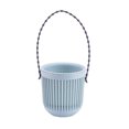 thumbnail image 4 of Transemion ABS Decorate With Lightweight Planter With Removable Strape And Wall-Mount Option Inner Layer Hollowed Out For Better Blue 8.7*9.5*20.5cm 5Set, 4 of 6