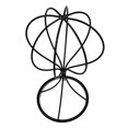 thumbnail image 3 of fastboy Présentoir Décoratif de Table pour Perruque Style Ballon Porte-Chapeau Noir 32cm 1Set, 3 of 6