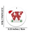 thumbnail image 1 of Birdeem Christmas Alphabet Decorations Personalized for Gift Christmas Tree Hanging Ornament Diy Decorations, 1 of 1