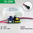 thumbnail image 1 of Bgsha Led Driver Power Supply 8w~50w Transformer 240mA 220V Constant Current, 1 of 5