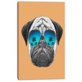 thumbnail image 2 of Design Art - Funny Dog with Blue Glasses, 2 of 3