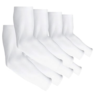 4 Paires de Manchons de Bras anti-UV pour Hommes et Femmes, Couvre-Bras Rafraîchissant UPF 50 pour Baseball, Cyclisme, Basketball