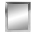 thumbnail image 1 of Jensen FM3036CC3SNF Miroir Mural à Cadre Plat 30 x 36 Po et 3 Po, Nickel Satiné, 1 of 1