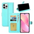 thumbnail image 1 of [PST] iPhone 14 Pro Max Wallet Case, Leather Magnetic Card Slot Wallet Folio Flip Case Cover, 1 of 7