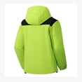 thumbnail image 3 of Dvkptbk Vestes à Capuche Veste pour Femme Manteau Chaud Imperméables Coupe-Vent Veste de Pluie à Capuche Coupe-Vent Extérieur Imperméable à Capuche Veste en Liquidation, 3 of 3
