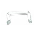 thumbnail image 5 of Clear Septum Nose Retainer Glass Pyrex Staple 16G, 14G, 5 of 5