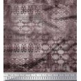 thumbnail image 1 of Soimoi Modal Satin Fabric Aztec Southwestern Print Sewing Fabric Yard 42 Inch Wide, 1 of 3