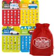 thumbnail image 1 of Toysmith Ensemble-Cadeau de Cartes de Bingo Road Trip Rouge, Bleu, Vert et Orange, Ensemble de Voyage avec Sac de Rangement d'Arrêt pour Jouets Bonus Matty's - Lot de 4, 1 of 6