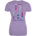 thumbnail image 2 of Summer Sun Enjoy the Waves Paddles Juniors Soft T Shirt, 2 of 2