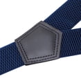 thumbnail image 3 of Buyless Fashion Bretelles Texturées Robustes pour Hommes - Sangles Ajustables de 48 Pouces 1 1/4 Pouces - Forme en Y, 3 of 7