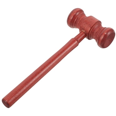 Wood Judge Hammer Judge Gavel Court Hammer Auction Gavel Kids Cosplay Hammer Toy