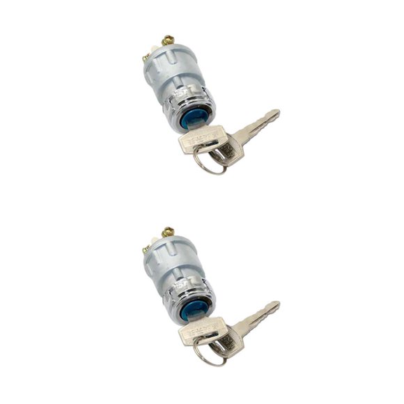 Redempat Commutateur de Clé de Contact Polyvalent pour 50 110 125 250cc Quad Dirt Bike ATV Buggy Style A 2Set