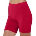 thumbnail image 1 of Timegard Running Shorts for Women Bike Short Leggings High Waist Solid Color Comfy Athletic Shorts, 1 of 4