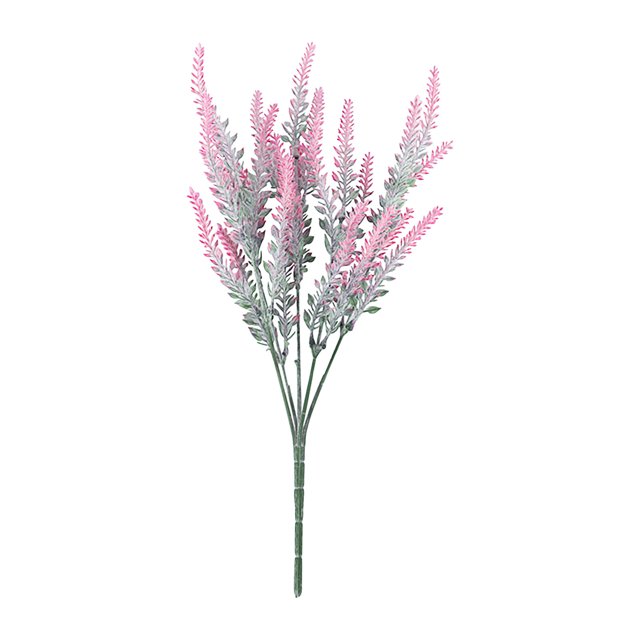 LSLJS Artificial Flowers for Outdoor, Plastic Flowers Decoration, Home Decoration European Style Lavender Artificial Flower Wedding Fake Flower