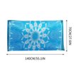 thumbnail image 3 of Meitianfacai Microfiber Beach Towel Super Lightweight Colorful Bath Towel Sandproof Beach Blanket Multi-Purpose Towel For Travel Swimming Pool 28x55 Inch, 3 of 5
