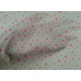 thumbnail image 4 of oneOone Cotton Poplin Fabric Blue & Peach Flower Floral Print Fabric BTY 42 Inch Wide, 4 of 4