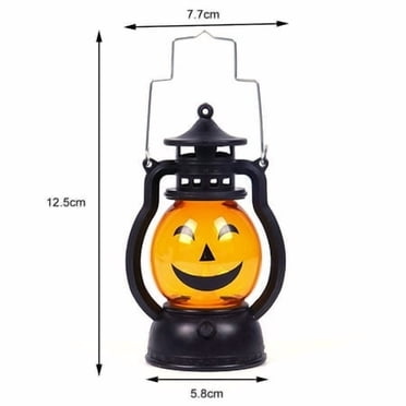 Pumpkin LED Pony Lantern Halloween Decoration Creative Pumpkin Lantern Holiday Bar Party Light
