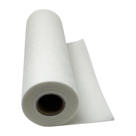 H.B.I. Products Stabilisateur de Broderie en Maille Invisible 12 Pouces" X 25 Yards - Stabilisateur de Découpe en Maille Invisible Poids Moyen - Blanc