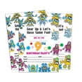 thumbnail image 4 of Darling Souvenir Multicolor Birthday Invitation Card 28 Pcs Fill or Write In Blank Invites Printable Party Supplies 5 x 7 Inches, 4 of 5