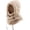 Kaki, variante sur 1pcs, Masque de Ski pour Enfants Cagoule pour Garçons Filles, Masque Facial en Polaire pour Enfants Tout-Petits, Foulard Chaude, Marron, 3-10 Ans